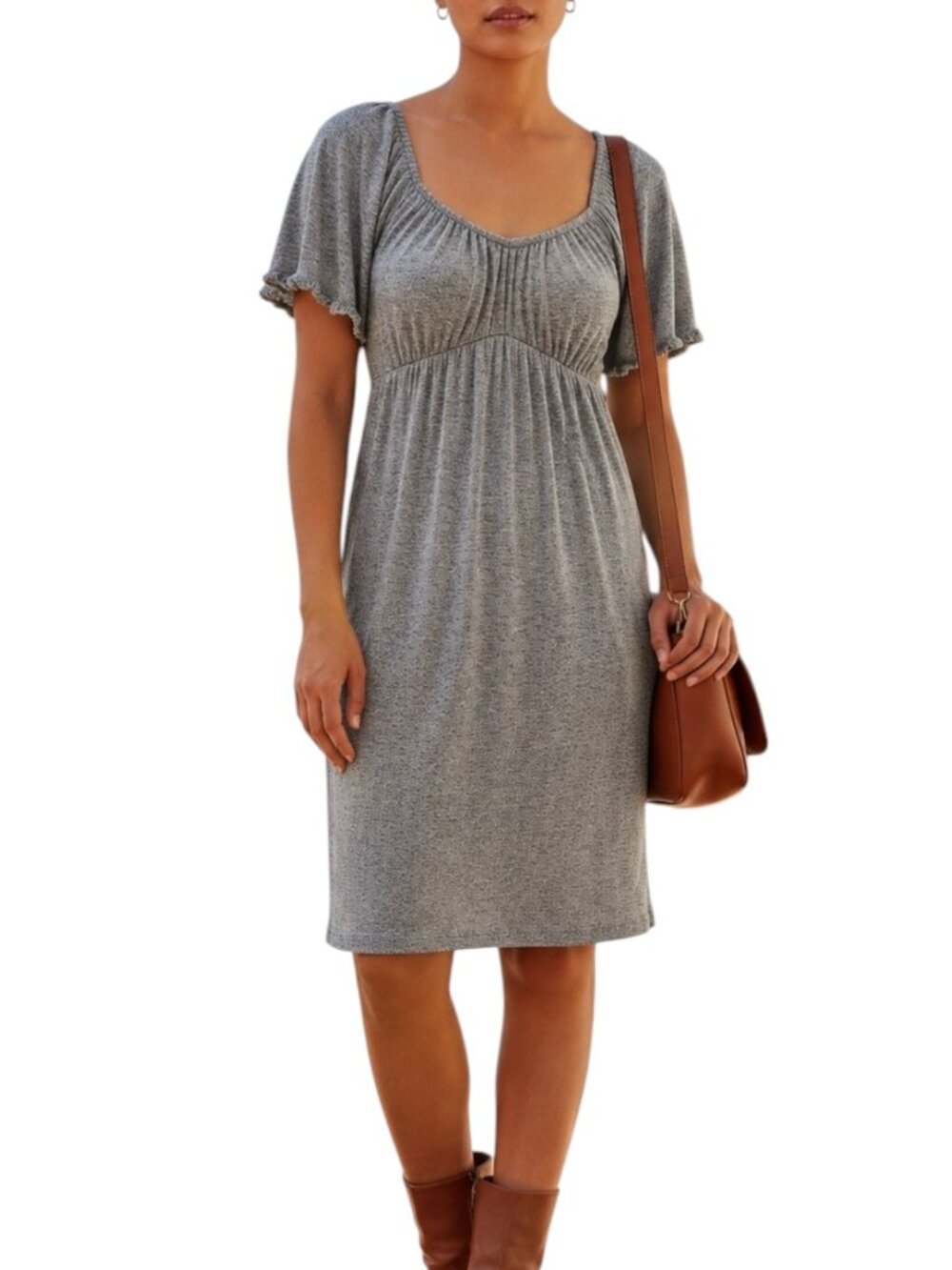 Anthropologie Dress Wool Alpaca Blend Lightweight (S)